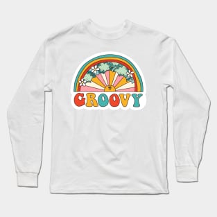 Groovy sun Long Sleeve T-Shirt